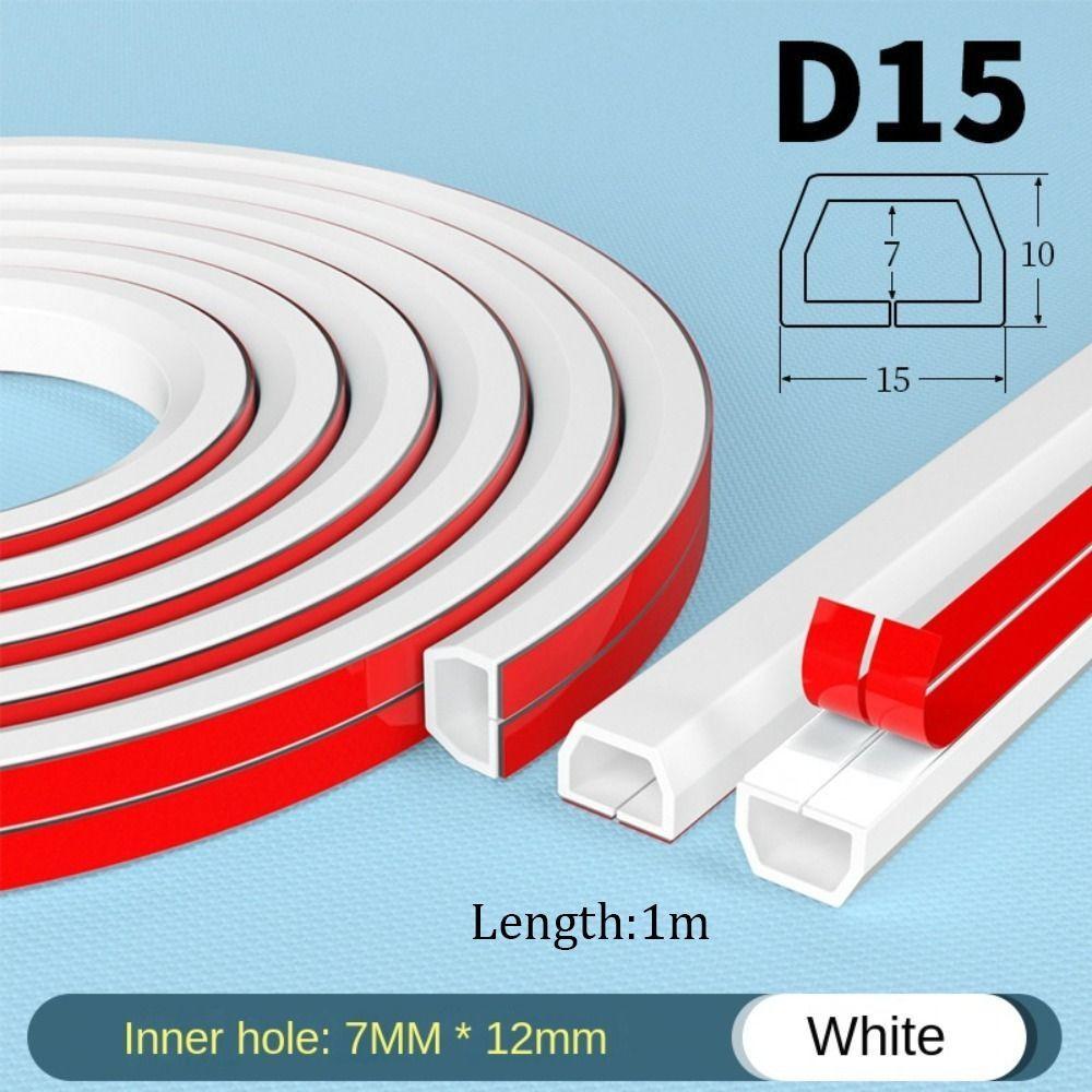 Cord Protector Extension Wiring Duct Protector Floor Cord Cover Wire Organizer Practical Home Outdoor Power Cable Protector