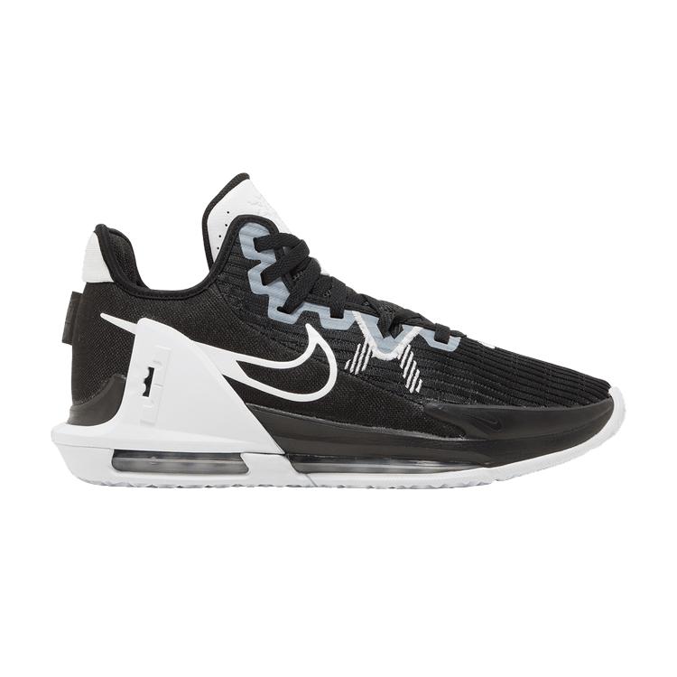 

Черные белые кроссовки унисекс Nike LeBron Witness 6 ТБ DO9843-002