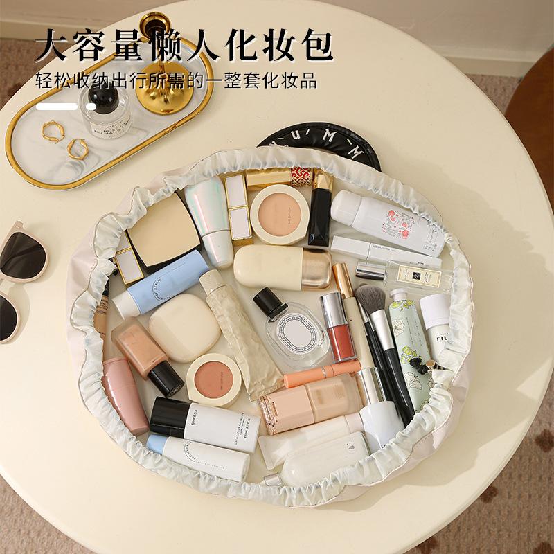 Υψηλής ποιότητας τσάντα καλλυντικών, τσάντα τουαλέτας, αδιάβροχη φορητή τσάντα αποθήκευσης μεγάλης χωρητικότητας, τεμπέλικη premium ελαφριά πολυτελείας niche τσάντα ταξιδιού