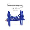 Magnetic Wooden Train Bridge Blocks for Kids - Compatible with All Brands