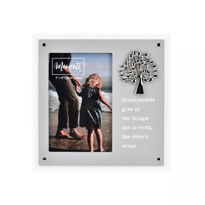 Celebrations Moments Grandparents Wooden Layered Photo Frame