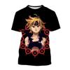 Sommer Heißverkauf Anime Charakter Kreatives Design 3D-Druck Cooles und Personalisiertes Mode T-Shirt