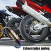 Motorcycle Exhaust Spring,Muffler Exhaust Pipe Spring Stainless Steel | Motorcycle Modification Accessories Exhaust Pipe