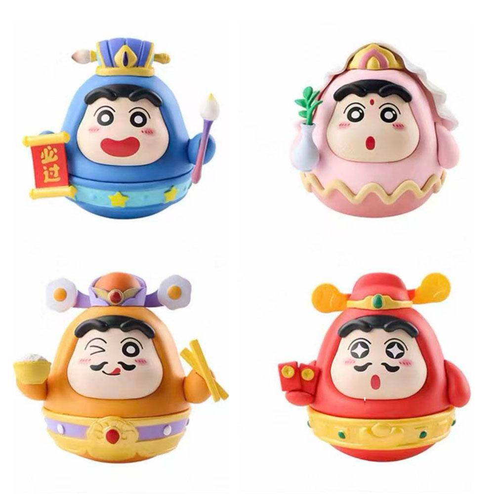 

8CM Nohara Shinnosuke Figure Crayon Shin Chan Tumbler Anime Animation Model Toys Gifts Collection Decoration Ornaments PVC