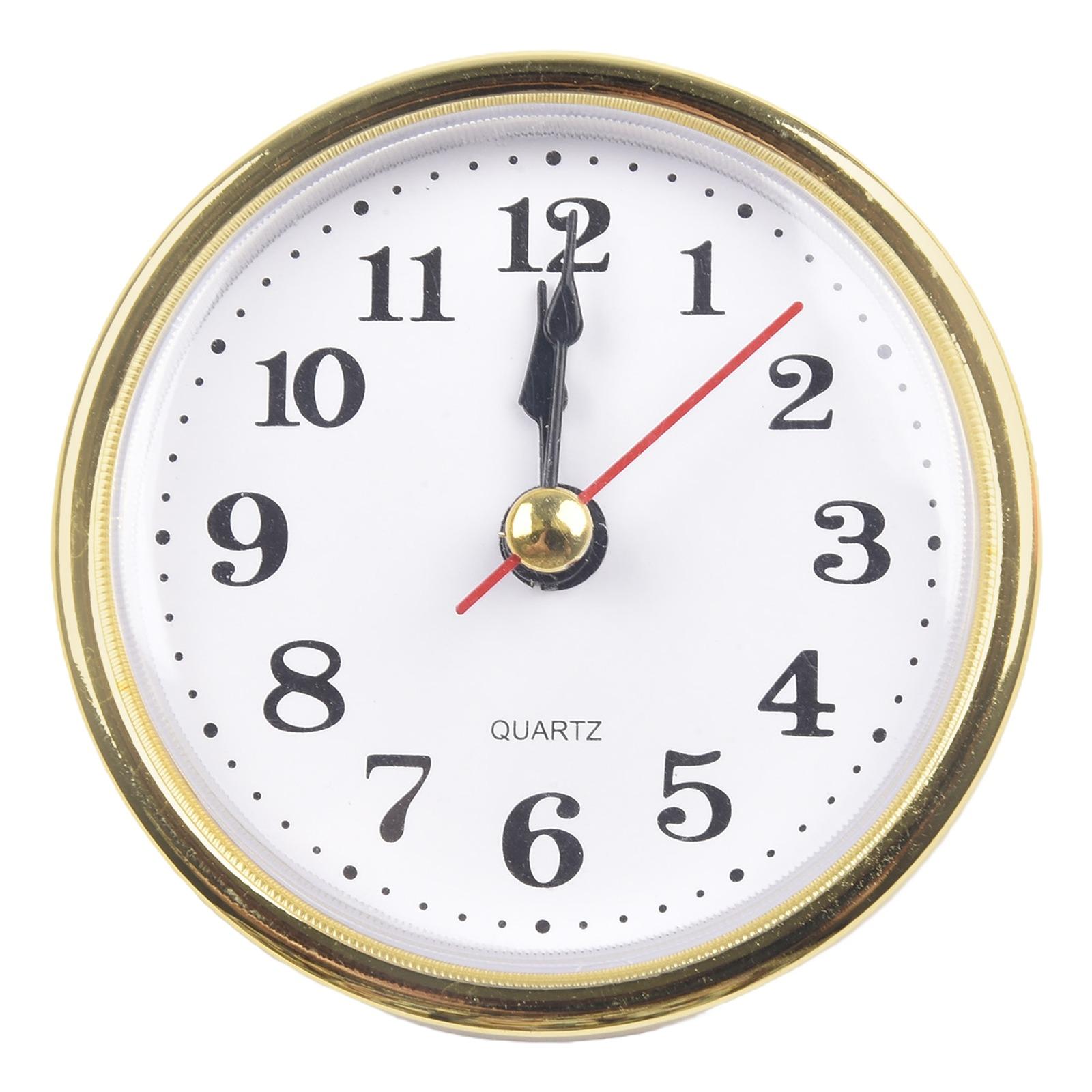 65mm Diameter Practical Precise Versatile Usage High-Quality New Plastic+metal Quartz Clock Inserts Clock Inserts 65MM DIY