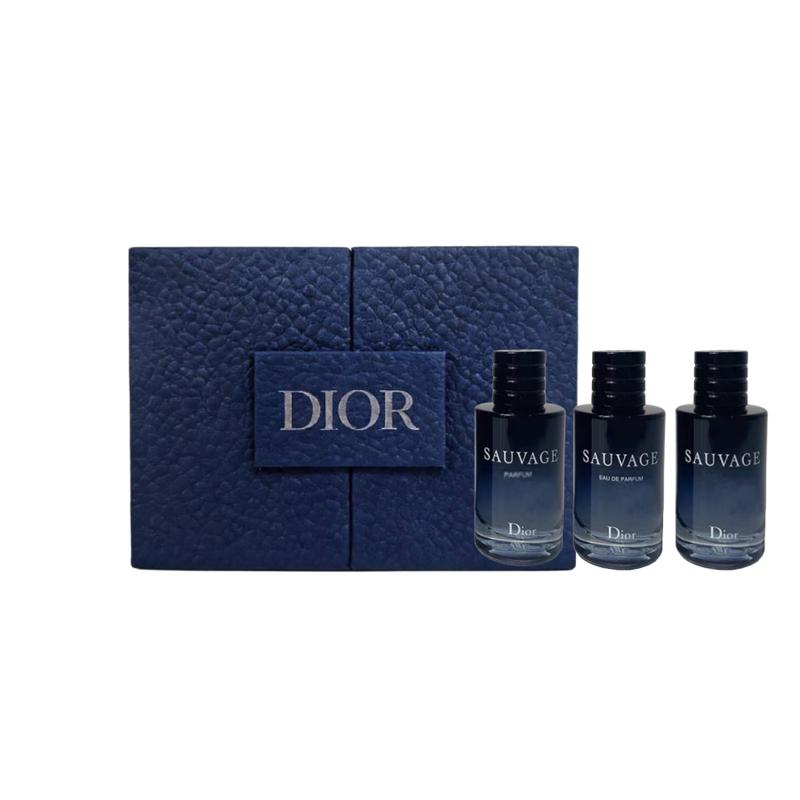 DIOR Perfume Wilderness Men s Exploration Q Fragrance Set Fougere Fragrance Eau de Toilette EDT Bergamot Pepper Lavender Cedar 10ml*3 Birthday Gift белый