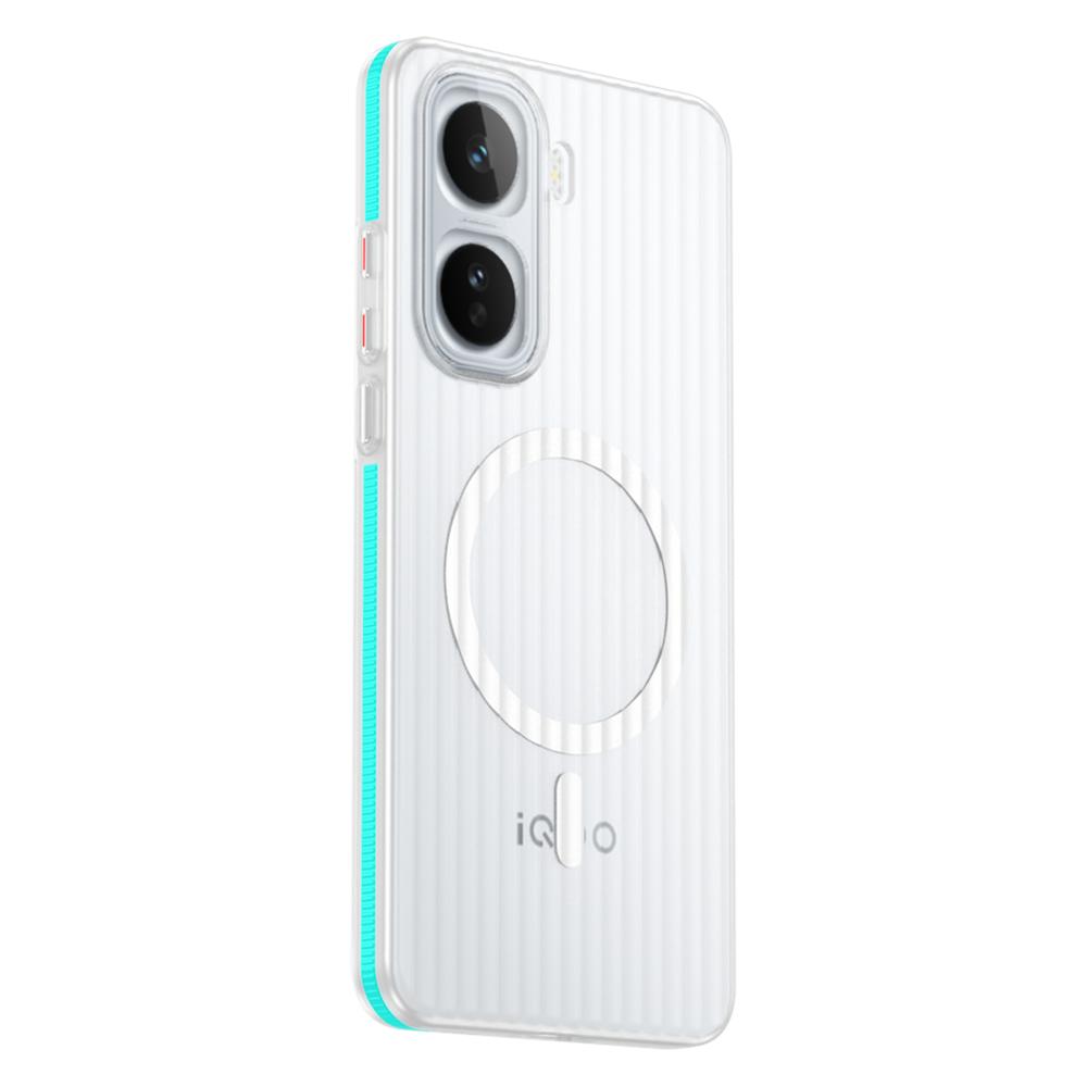 For Vivo iQOO Neo11 Case Hard PC Transparent Magnetic MagSafe Anti-slip Protective Back Cover Shell