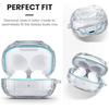 Transparente Hülle für Samsung Galaxy Buds2 Pro / Galaxy Buds FE / Galaxy Buds 2 / Galaxy Buds Pro / Galaxy Buds Live mit Schlüsselanhänger