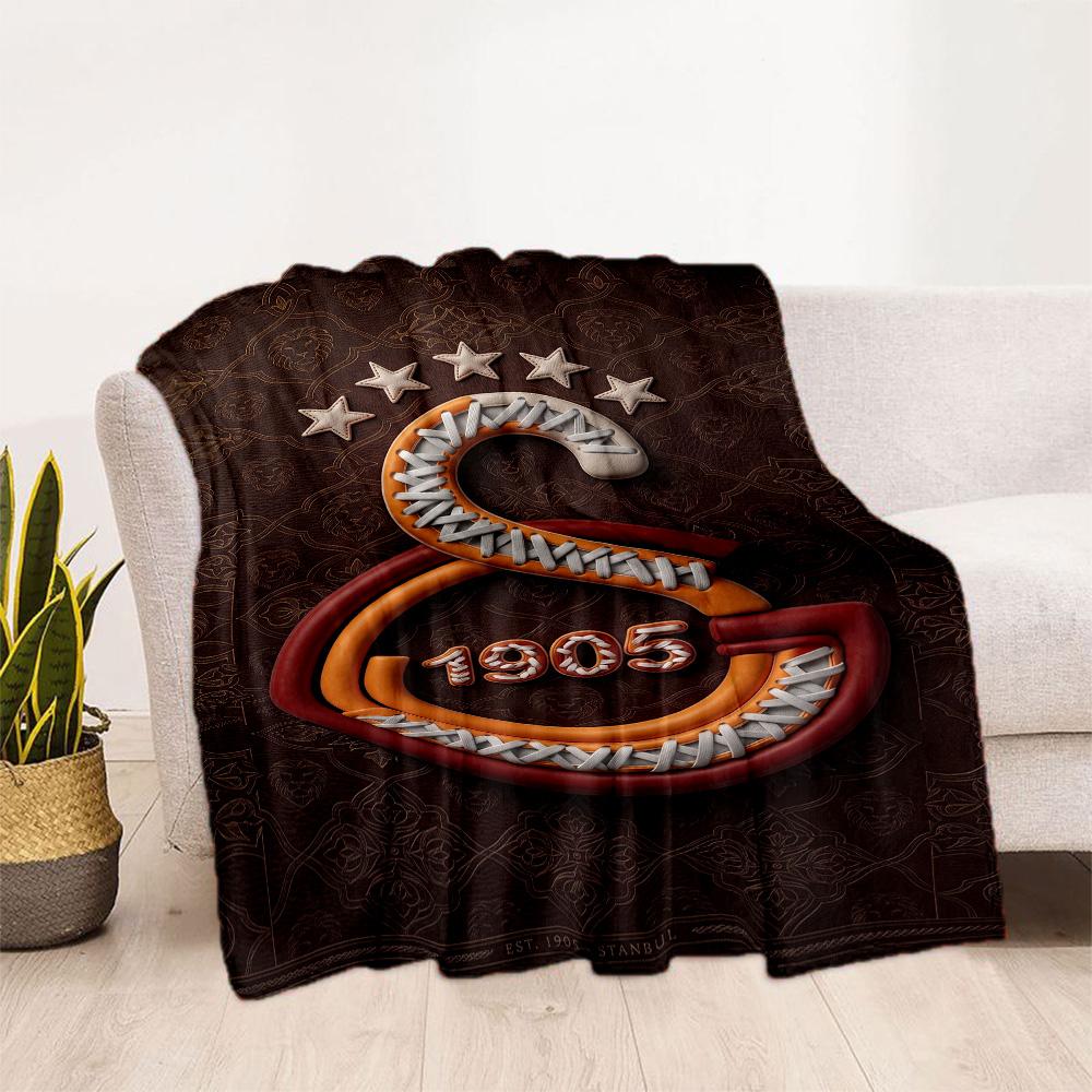 Galatasaray 167 Blanket Soft Warm Cozy Perfect for Seaside Sofa Couch Four Seasons Multipurpose Modern Gifts For Family Or Friends