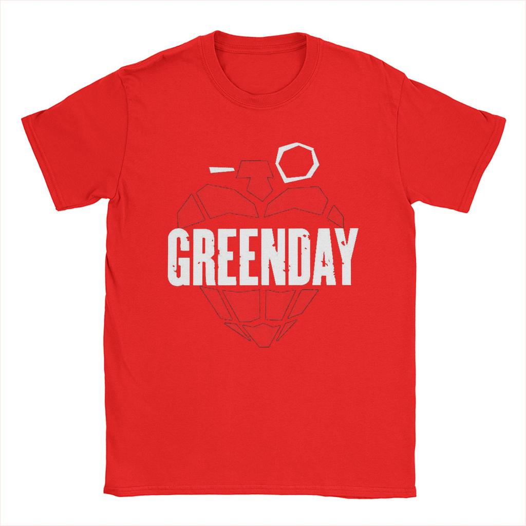 Mens Womens G-Green Day Punk T Shirt Cotton Graphic Printed T-Shirt Band Clothing Outfits