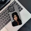 A-Amy Winehouse Singe Für iPhone 17,16,15,14,13,12,11,Pro,MAX,Plus Schwarz Stoßfest Süßigkeit Matt Hülle