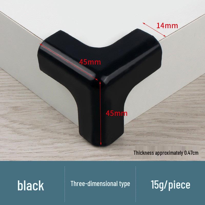 Verdickte Anti-Kollisions-Eckenschützer für Tische - Babysicherheit Glas Kantenschutz