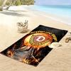 Sg Dynamo Dresden Print Beach Towel, Large Soft Quick Dry Towel for Beach Camping Swimming