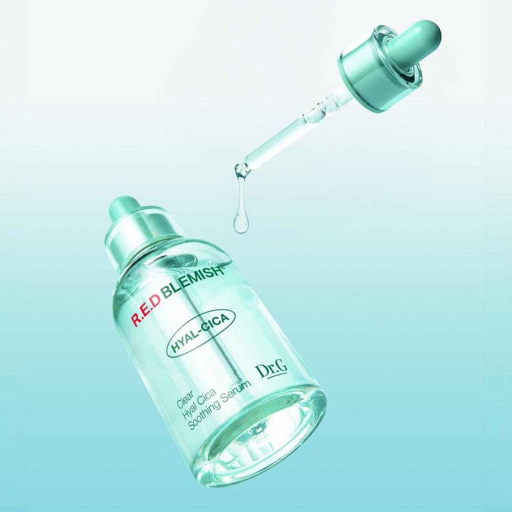 DR.G Red Blemish Clear Hyal Cica Soothing Serum 50ml - Cica Soothing Hydration, Korean