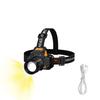 Gesture Sensing Led Headlamp Zoomable Beam Powerful Light Night Fishing Lights