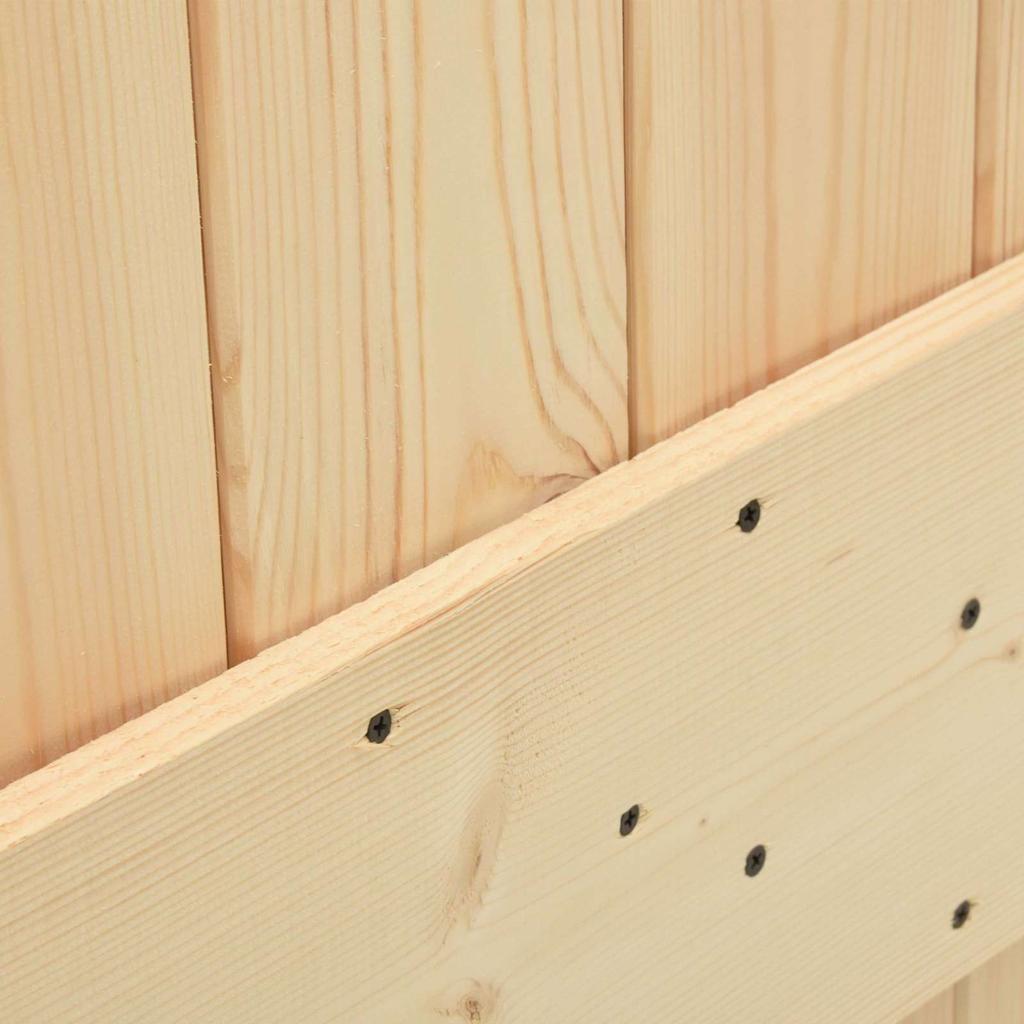 NARVIK Interior Door Natural Pine Solid Wood