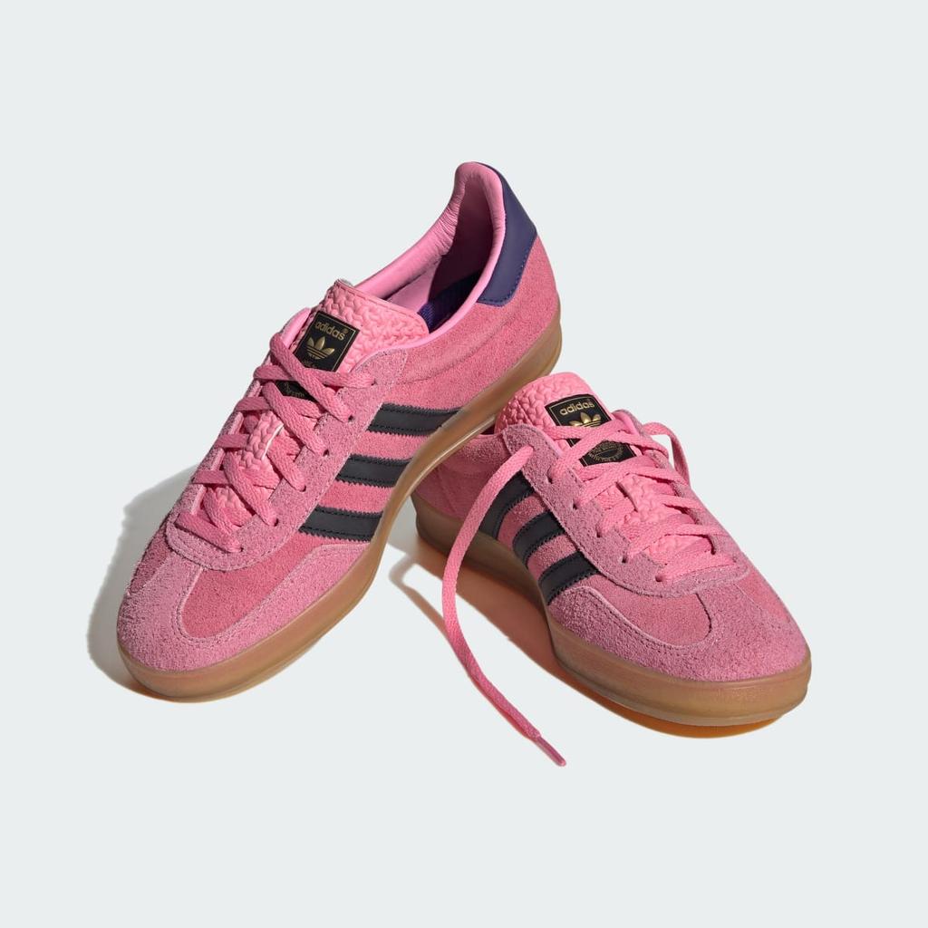 adidas Gazelle Indoor IE7002 Unisex Originals Sneakers Bliss Pink / Core Black / Collegiate Purple