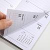 A6 2025 Agenda Book with Calendar Pocket Notebook Creative To Do List English Notepad  Students