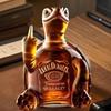 Creative Turtle Shaped 320ml Transparent Small Bottle Decoration, Whiskey Bottling Bottle, Alcoholic Beverage Glass Empty Bottle