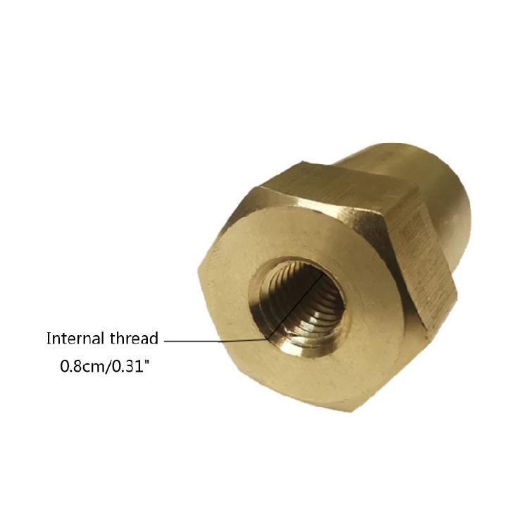 2Pcs Brass Side Post Terminal M10 M6 M8 Threads Stud Battery Post Connector