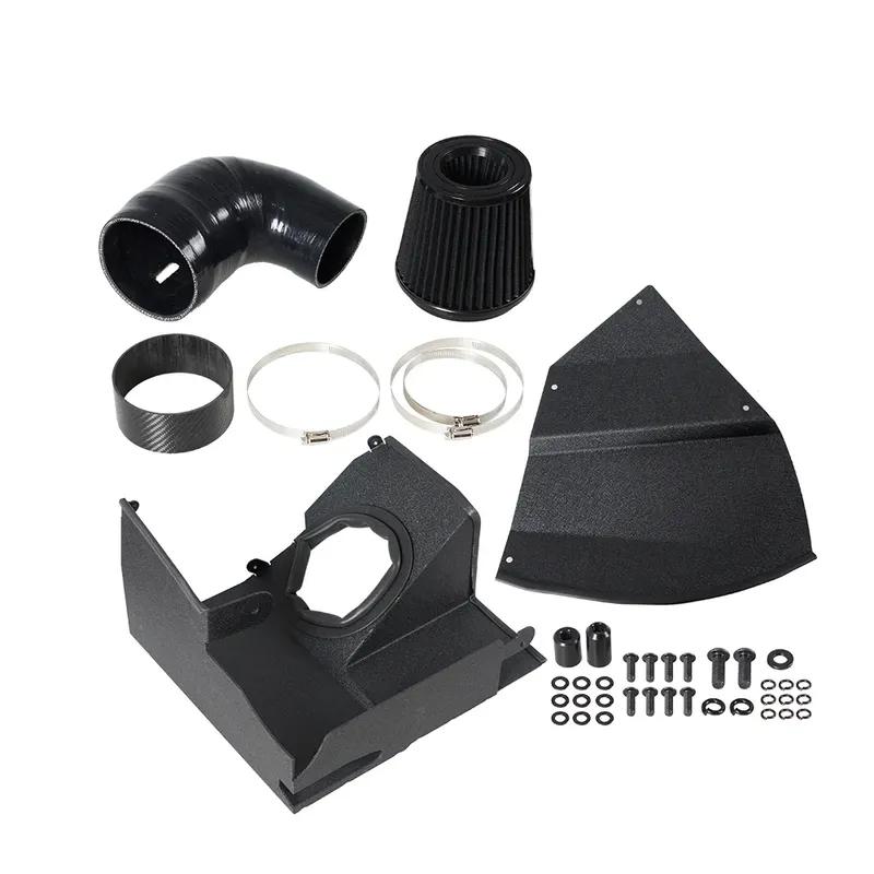 Hot  Tube Intake Pipe Kit Black Cold Air Filter System Engine Parts Car Air Intake Duct Tube For BMW G20 G21 320I 330I Aluminium