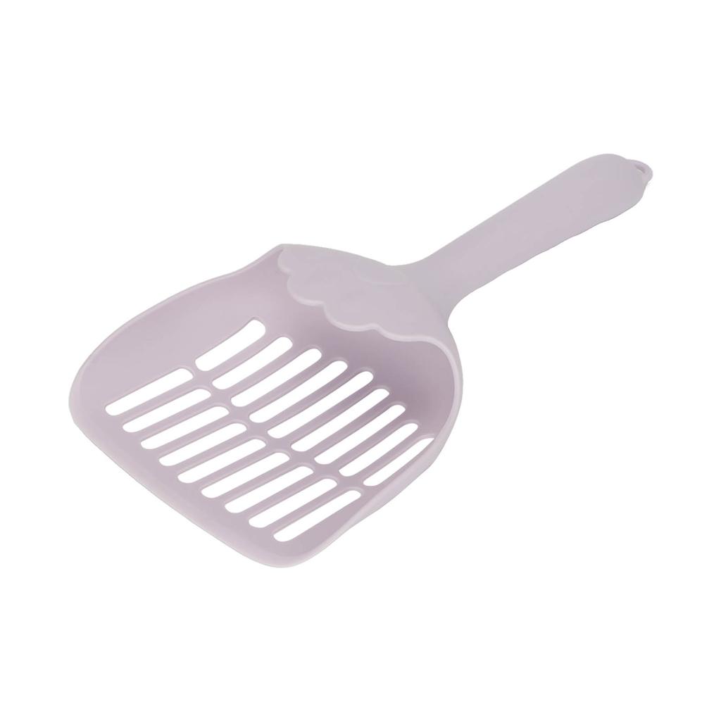 Cat Litter Shovel Simple Fashionable Rounded Arc Edge Cat Poop Scoop with Ergonomic Handle