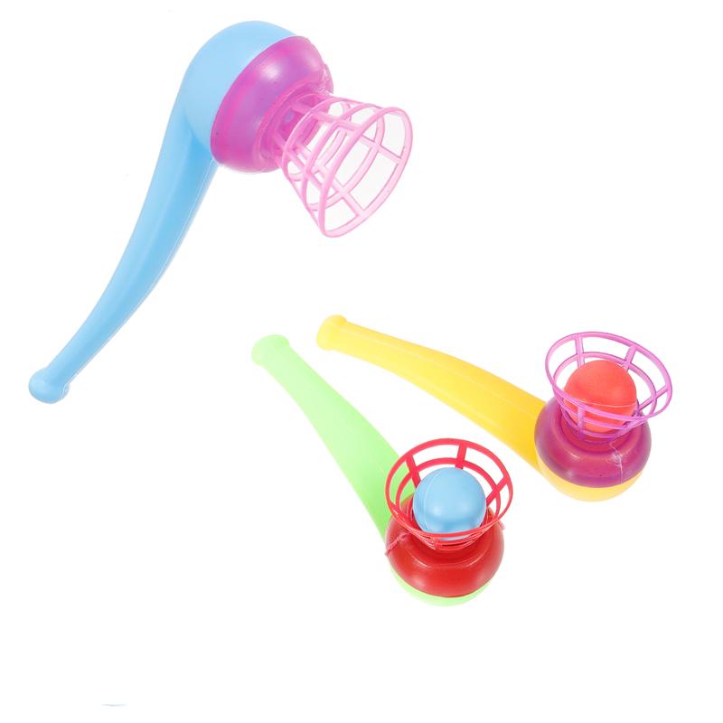 

3 шт. Пластиковая трубка, дующий шарик, детские игрушки, игры на открытом воздухе, тренировка равновесия, развивающие игрушки, обучающие игрушки для детей, забавные подарки