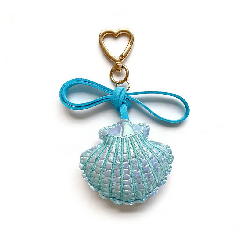 Yogodlns Seaside Shell Faux Leather Mini Backpack Hanging Handbag Pendant Bag Pendant Bags Accessories