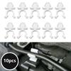 10Pcs For Nissan Bonnet Hood Support Prop Rod Holder Clips Retainer 65722-01E00