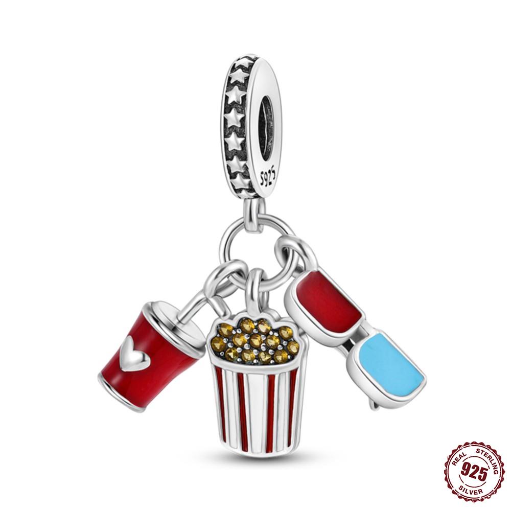 Style Copper Red Series Charms Christmas Gifts Beads Fit Wear Original Bracelets Charms Girls Jewelry