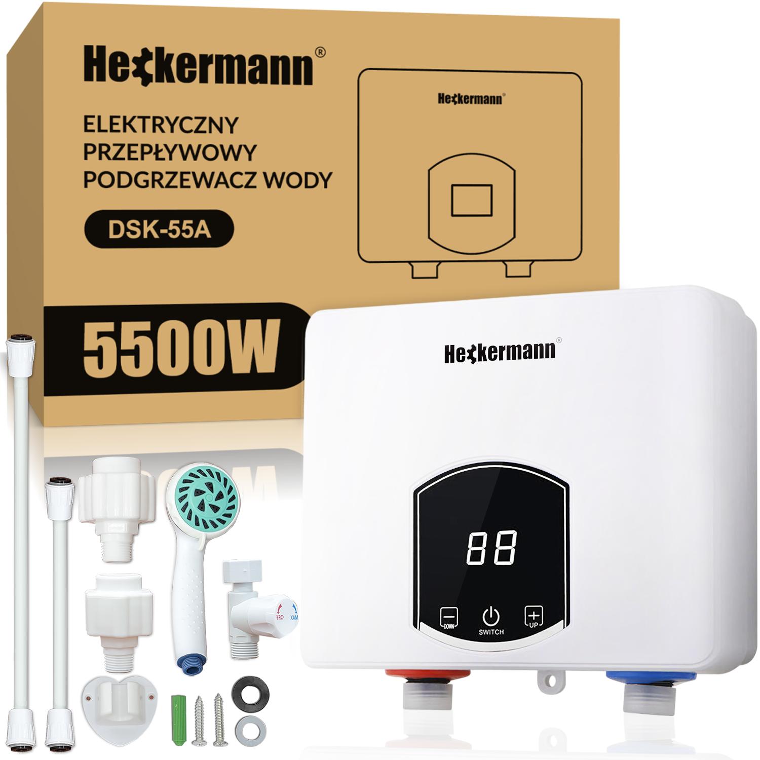 Heckermann DSK-55A 5,5 kW momentānais