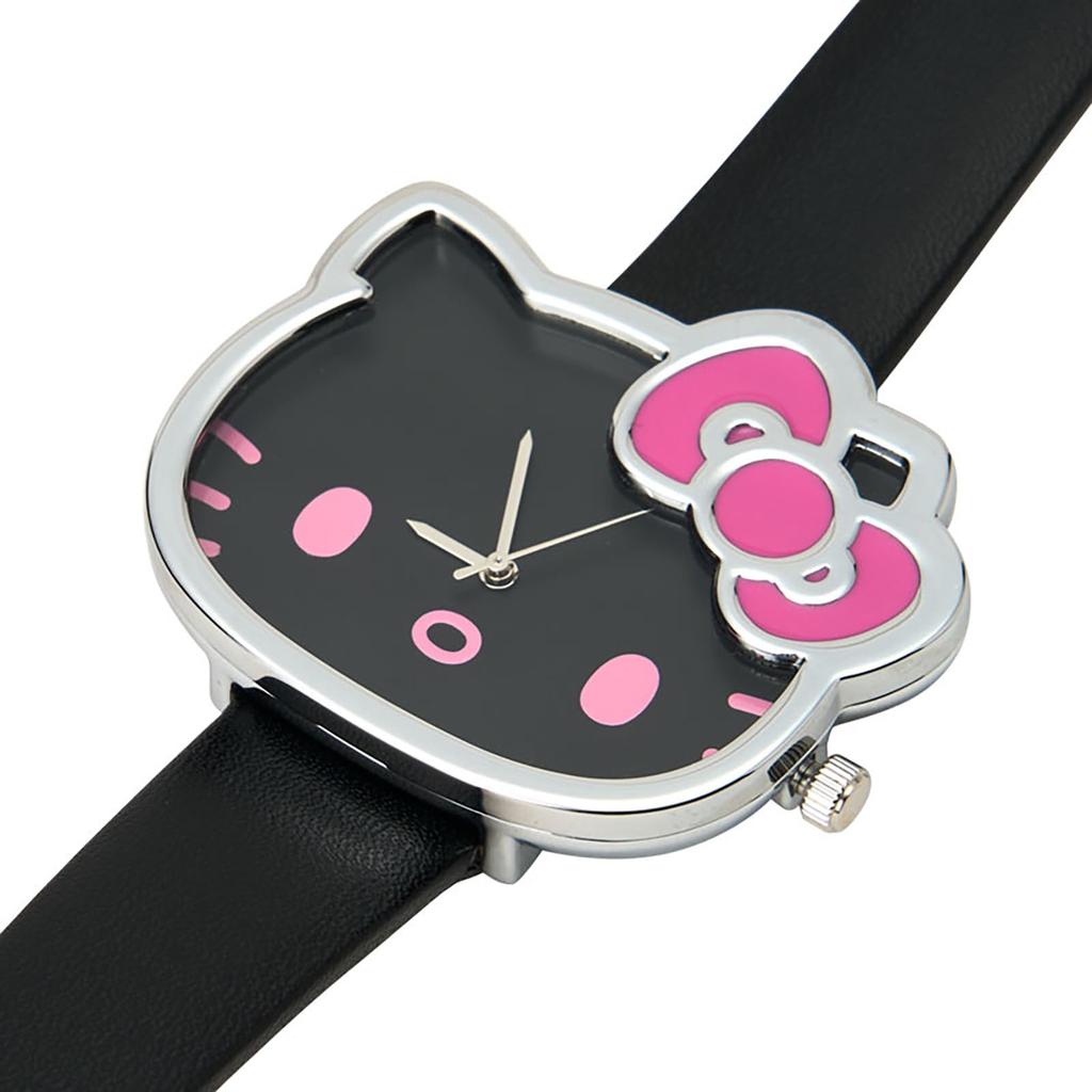 Sanrio Face Watch Love Hello Hello Kitty Black 574911 (I Kitty)
