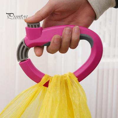Grocery Bag Carrier Handle Heavy Duty Ergonomic Lightweight Multi-Purpose Universal Shopping Garbage Bag Holder Plastic Handle Carrying Tool