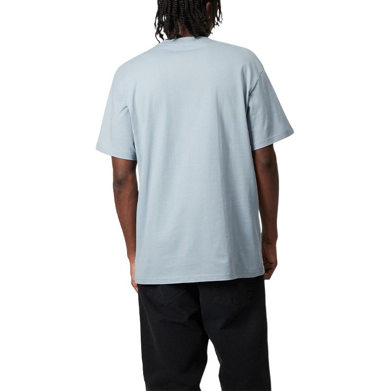 Carhartt WIP Chase T-Shirt Round Neck Graphic Print Short Sleeve Men T-shirts Matte-Blue I026391-2MY-XX