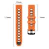Two-tone Silicone Watch Strap For Garmin Forerunner 265 255 Music 570 47mm/Venu 4 3 2 45mm/Vivoactive 4 Watch SmartWatch bands