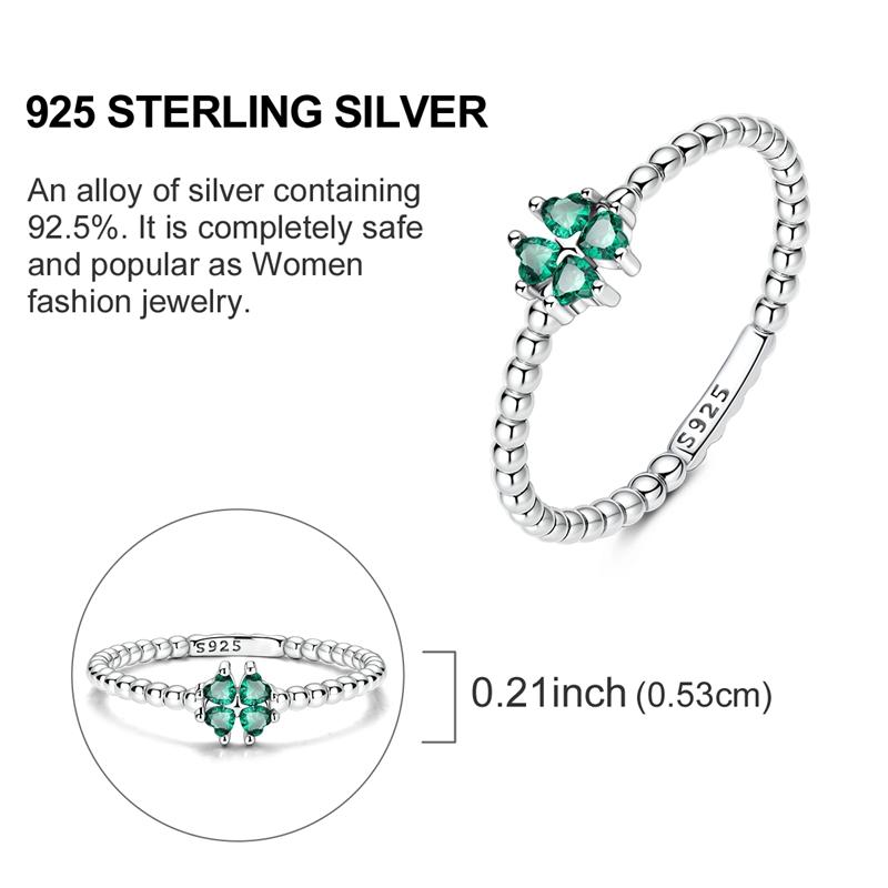 New Authentic Copper Ring Heart Bow FourLeaf Shamrock Crown Guardian Eye Ring Ideal For Women Girl Wedding Jewellery Gift