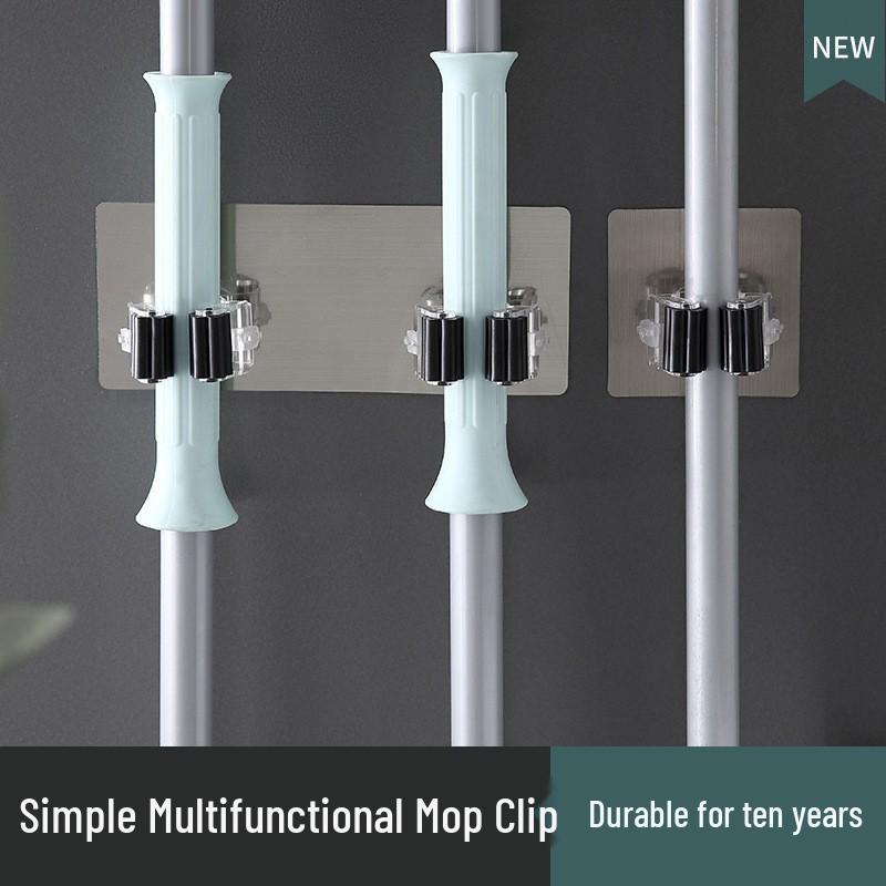 Magic Sticker Traceless Wall-Mounted Mop Holder