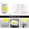 2Pcs 220V LED Chip 20W 30W 50W COB Chip No Need Driver LED Lamp Beads for Flood Light Spotlight Lampada DIY Lighting