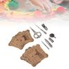 Europäisches Vintage Stickschere Set Edelstahl Europäisches Antikes Vintage Nähset für Nähen Handwerk Kunstwerke Handarbeit