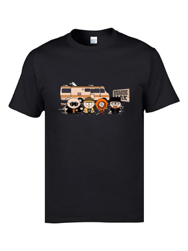 

Breaking Park Bad Badness Men T Shirts Cartoon 100% Cotton Mens Top T-shirts Hip hop Tops & Tees Birthday T Shirt Best XL