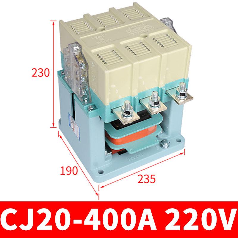 DELIXI CJ20 Series AC Contactor (10A-400A, 220V/380V)