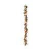 Fall Garland, 6FT Autumn Garland, Pumpkin Berries Maple Leaves Handmade Garland For Home Indoor Outdoor Halloween Thanksgiving Decoration