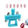 3D Printing Third-generation Glass Bead Cat Eye Artifact Manicure Tool Rotating Automatic Cat Suction Artifact Sky Blue
