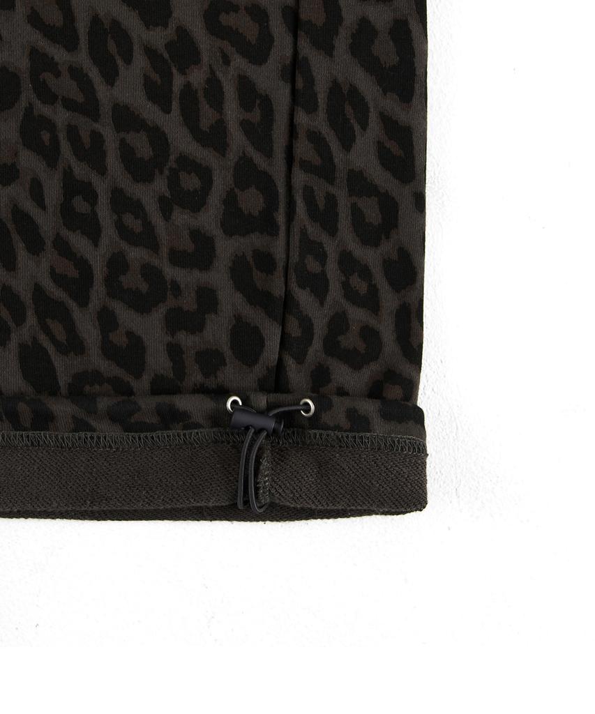 ROCKCAKE Leopard Wide 2Way Jogger - Charcoal