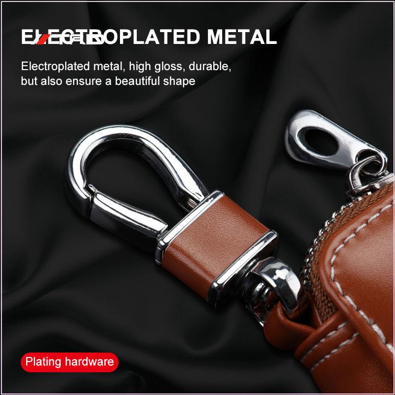 Car Key Holder Pouch Wallet Housekeeper Key Case Mini Card Bag for Toyota GR GTR GAZOO Racing Logo Auris Pruis RAV4 CHR Corolla CAMRY