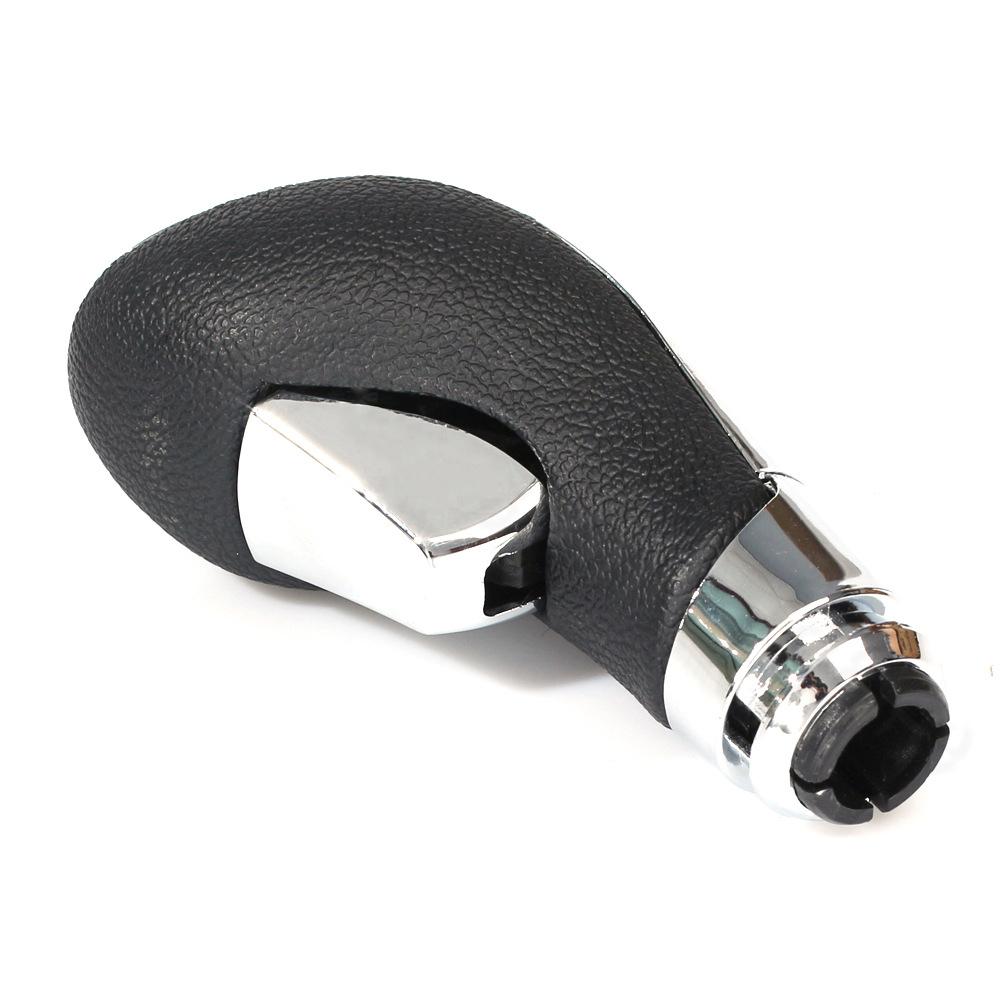 Gear Shift Knob Black+Chrome For Vauxhall Opel Replace #13332878 13252053 784146