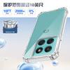 MOTO Edge11 Pro Mobile Phone Case Airbag Anti-drop Motorola G81 Transparent PC Hard Case Protective Case