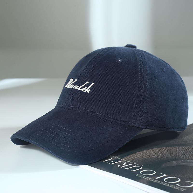 Fashion Hat Women's New Soft Top Baseball Cap Korean Version Trendy Fashion Sunscreen Versatile Simple Cap