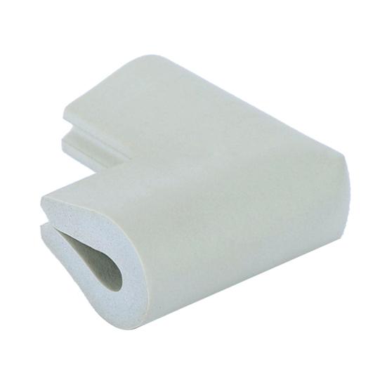 

Угловая крышка U-образной формы, безопасная резиновая защита края стола из NBR серый