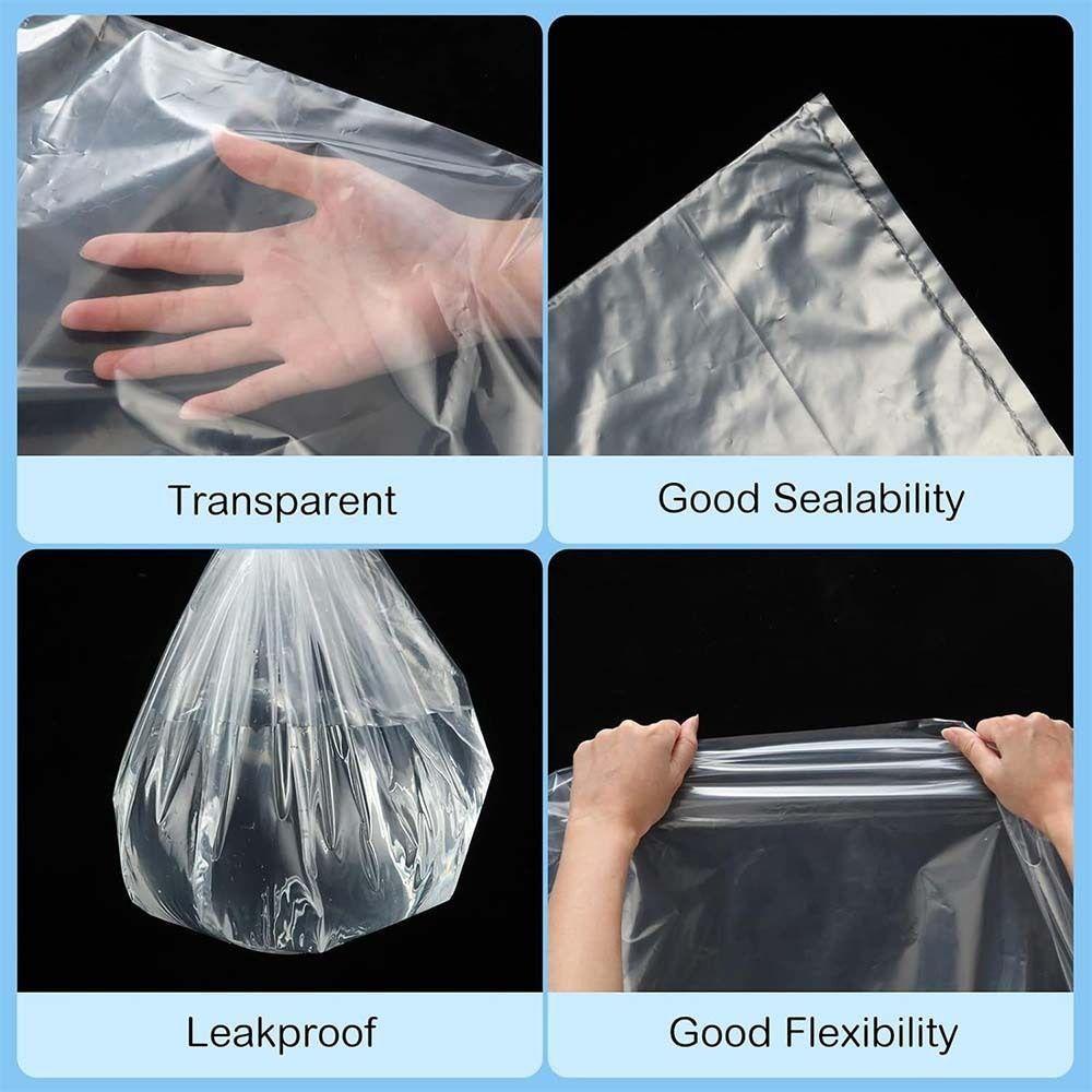 1Pcs Large-capacity Plastic Moving Bag  Luggage Suitcase Comforter Blanket Big Plush Toy